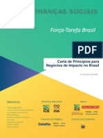 Carta de Princípios para Negócios de Impacto no Brasil