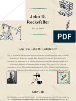 John D. Rockefeller: by Oscar Shneker