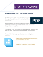 Sample Contract Pack Document: Proposal-Writing-Tips - HTM