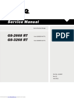 Parts Manual Service Manual: GS-2668 RT GS-3268 RT