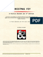Christmas Fey: A Festive Oneshot For 5 Edition