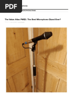 Vintage Microphone Stand - Martin Mitchell's Microphones