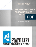 Presentation: State Life Insurance Corporation of Pakistan