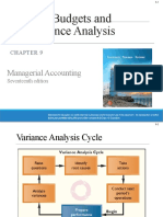 Flexible Budgets and Performance Analysis: Managerial Accounting