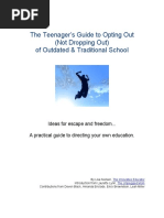 Download The Teenagers Guide to Opting Out Not Dropping Out of School by Lisa Velmer Nielsen SN55366959 doc pdf