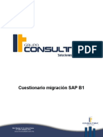 Cuestionario Migración SAP v1