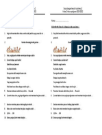 Soal Ulangan Tema 5 Sub Tema 2