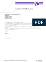 Letter of Interest For Promotion: Create Your Own Automated Pdfs With Jotform PDF Editor-It'S Free