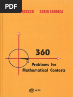 360 Problems For Mathematical Contests PDF