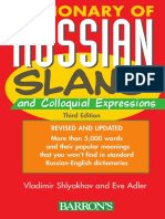 Dictionary of Russian Slang and Colloquial Expressions