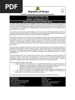 Download Konza Technology City Request for Information and Interest by ICT AUTHORITY SN55367200 doc pdf