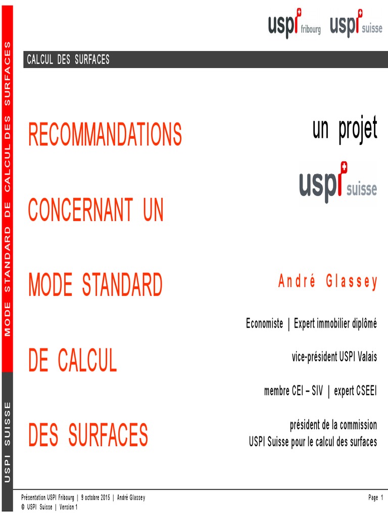 Presentation Uspi FR 9 10 2015 | PDF | Suisse