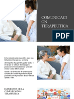 Comunicación Terapeutica