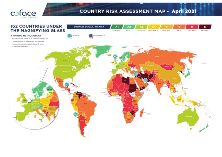 Coface Country Risk Assessment 2025 | PDF | Arab World