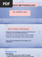 Research Methodology: Dr. Norzaida Abas