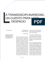 Transdisciplinariedad - Dominguez