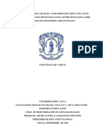 La Chagra Indígena Zio Bain, Como Propuesta Educativa en El Marco de La Pedagogía Decolonial en El