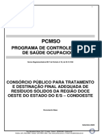 Pcmso-Condoeste - Modelo