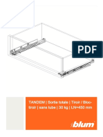 TANDEM Sortie Totale Tiroir Bloc Tiroir S