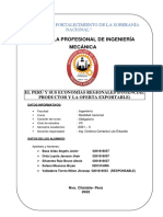 El Perú y Sus Economías Regionales (Potencial Productor y La Oferta Exportable)