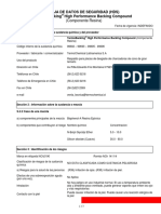 HOJA DE DATOS DE SEGURIDAD (HDS) TermoBacking High Performance Backing Compound (Componente Resina)