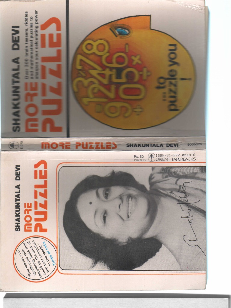 More Puzzles To Puzzle You PDF