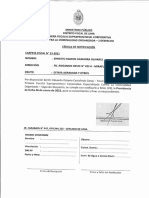 CÉDULA y PROVIDENCIA #010-2022 SOBRE NULIDAD DE ACTUACIONES PROCESALES DE CHÁVEZ AYALA. CF 23 - 2021. 4 Págs