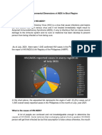 The Environmental Dimension of AIDS in Bicol Region