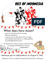 P4 Social Studies Slides - Term 3 (Heroes of Indonesia)