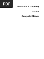 Introduction To Computing Chapter 4 Topic