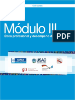 Módulo III Ética Profesional y Desempeño Docente