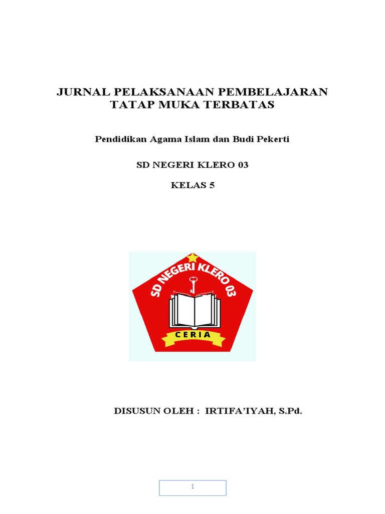 Jurnal Pembelajaran PAI Kelas 5 SD | PDF