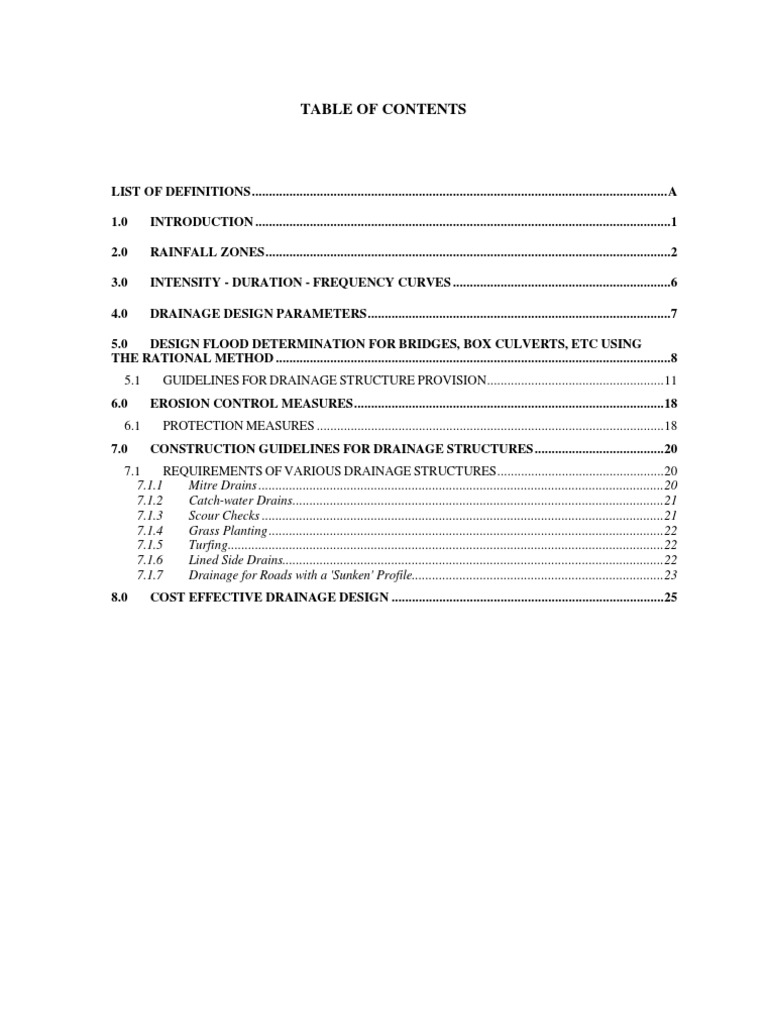Drainage Design Guidelines and Methods | PDF | Drainage Basin | Flood