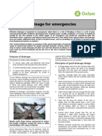 Drainage Technical Brief (Oxfam)