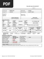 Failure Analysis Report Template | PDF | Systems Engineering | Computing