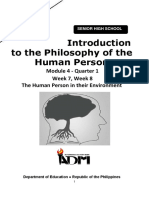 Philosophy q1 Week 7 8
