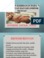 Asuhan Kebidanan Pada Perempuan Dan Kelompok Rentan