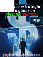 Unica Estrategia de Ganar en Opciones Binarias