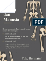 Alat Gerak Hewan Dan Manusia