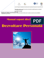 Manual Dezvoltare Personala