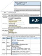 Music and Movement: 2021-2022 Lesson Plan