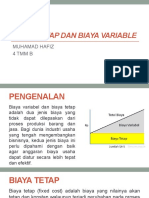 Biaya Tetap dan Variabel