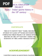 Indian Sports History