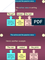 Understanding the active and passive voice