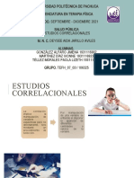 Estudios Correlacionales