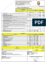 Client: M/S. Tecno Doors PVT LTD., Project: Proposal Internal Fire Hydrant System Quotation