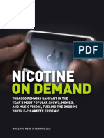 While You Were Streaming Nicotine On Demand Report 1.14.22