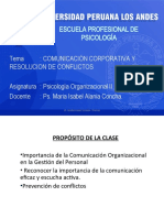 Comunicacion y Resolucion de Conflictos