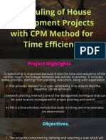 Scheduling of House Development Projects With CPM Method For Time Efficiency