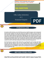 Felka Andini - SQL Injection